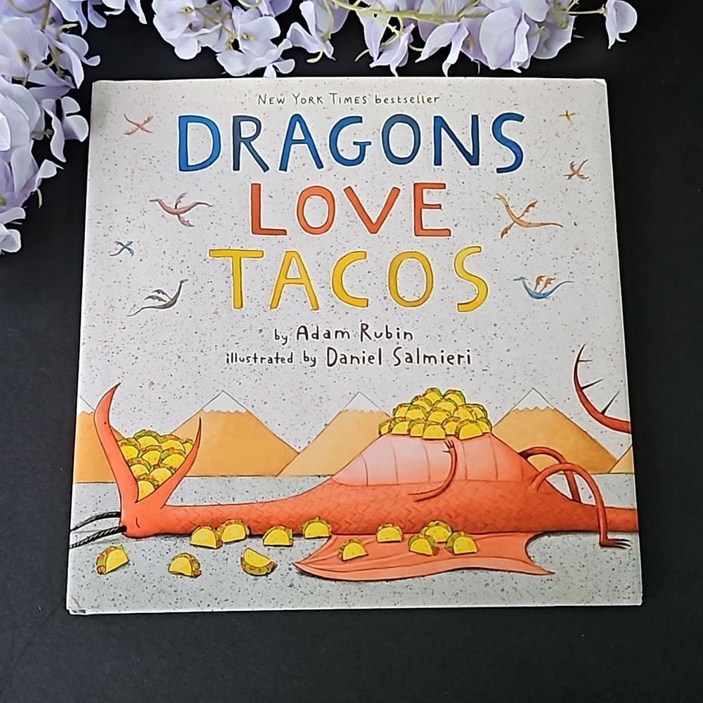 Dragons Love Tacos Children's Hard Cover Book by Adam Rubin NWOT